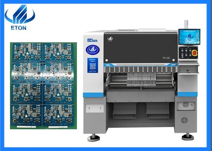 Multi-functional For PCB Assembly 10 Head LED Driver Electronics SMT Solution factory